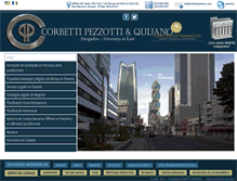 Tablet Screenshot of corbettipartners.com